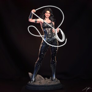 Donna Troy DC Comics Resin Figure – 1/8 1/6 Scale 3D Printed Fan Art Kit | Collector Gift image 7