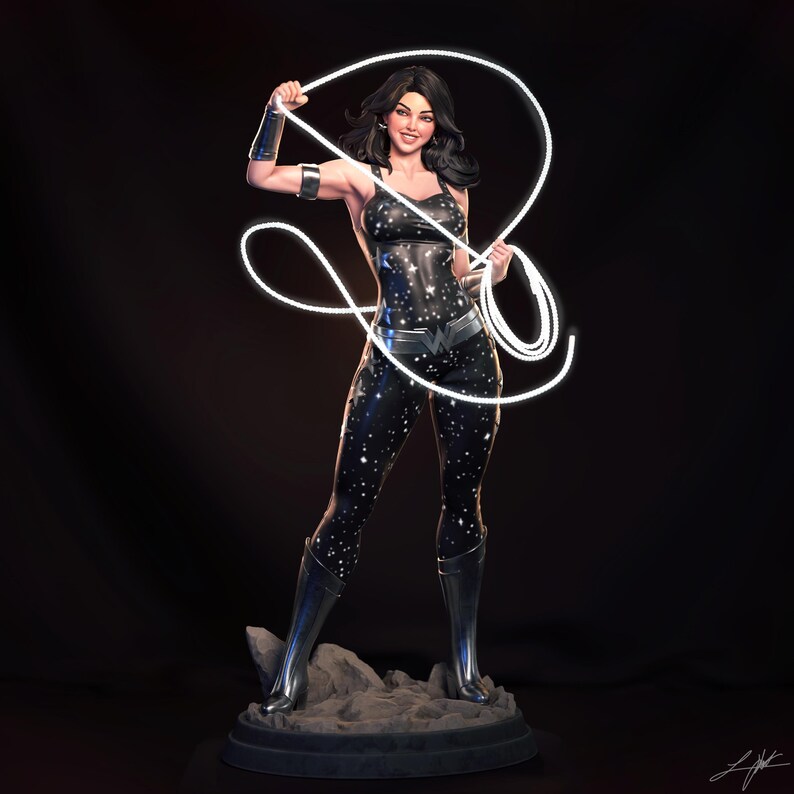 Donna Troy DC Comics Resin Figure – 1/8 1/6 Scale 3D Printed Fan Art Kit | Collector Gift image 7