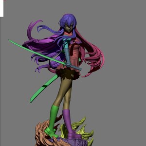 Akame Resin Figure – 1/8 1/6 Scale 3D Printed Fan Art Garage Kit | Collector Gift imagen 8