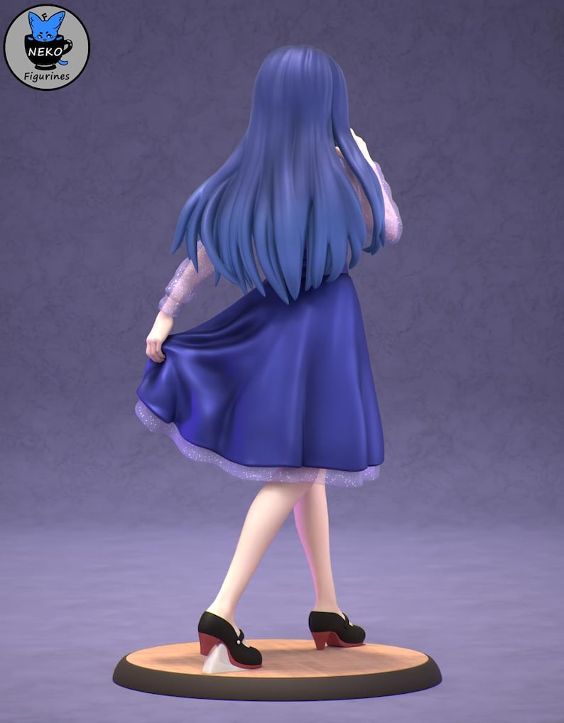 Akane Kurokawa Oshi No Ko Resin Figure – 1/8 1/6 Scale 3D Printed Fan Art Statue | Collector Gift image 3