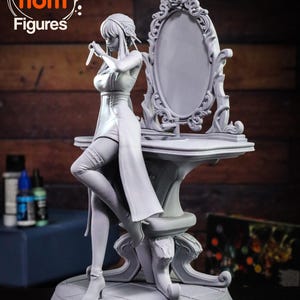 Yor Forger — Spy X Family | 1/8 1/6 Scale Resin Figure | Unpainted or Hand-Painted | 3D Printed Fan Art | Collector Gift image 5