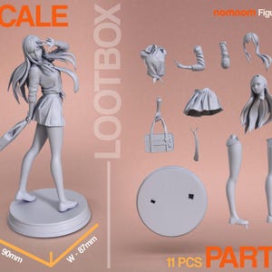 Marin Kitagawa — My Dress Up Darling | 1/8 1/6 Scale Resin Figure | Unpainted or Hand-Painted | 3D Printed Fan Art | Collector Gift image 2