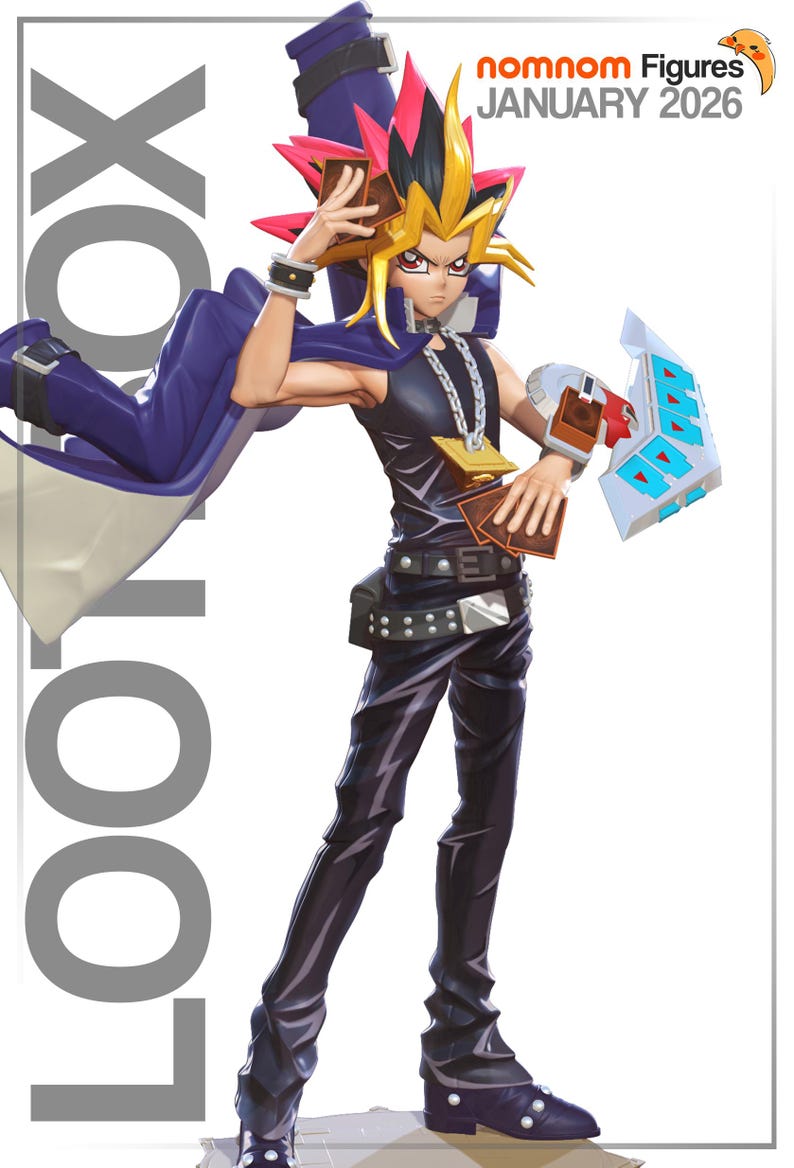 Yugi Muto — Yu Gi Oh | 1/8 1/6 Scale Resin Figure | 3D Printed Fan Art | Unpainted Garage Kit | Collector Gift image 1