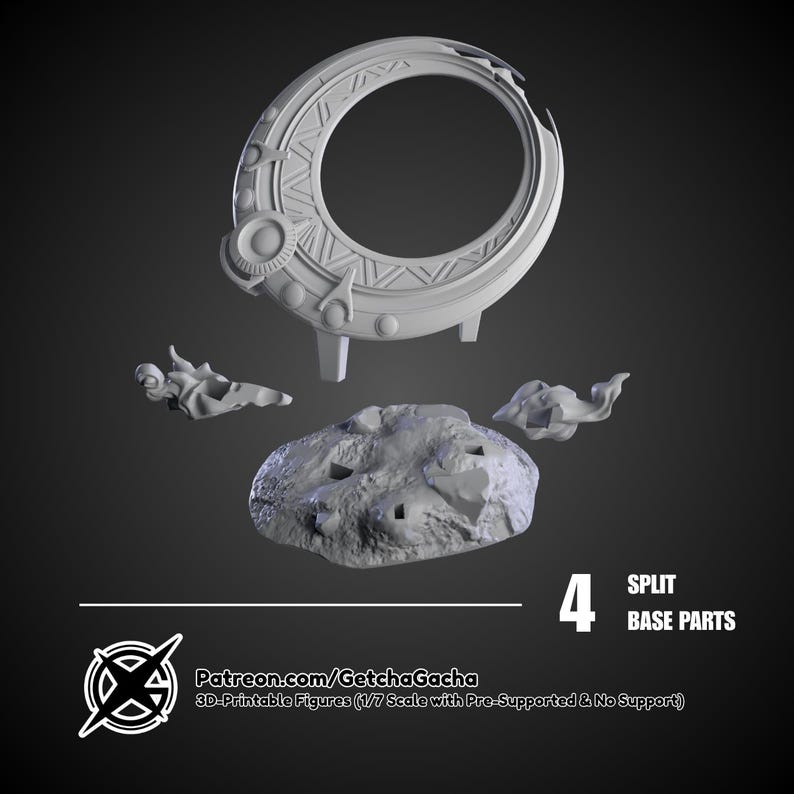 Luno | 1/8 1/6 Scale Resin Figure | Unpainted or Hand-Painted | 3D Printed Fan Art | Collector Gift image 4