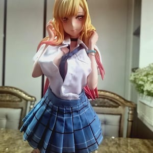 Marin Kitagawa My Dress-Up Darling Anime Figure, 1/8 1/6 Scale Resin Statue, Unpainted Garage Kit or Hand Painted, 3D Printed Collectible imagen 6