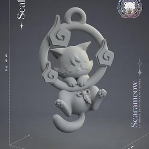 MysticRealms Bundle — Mixed (Kumakami) | 1/8 1/6 Scale Resin Figure | Unpainted or Hand-Painted | 3D Printed Fan Art | Collector Gift zdjęcie 8