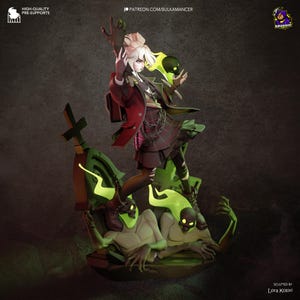 Graves Ver. B — League of Legends | 1/8 1/6 Scale Resin Figure | Unpainted or Hand-Painted | 3D Printed Fan Art | Collector Gift image 7