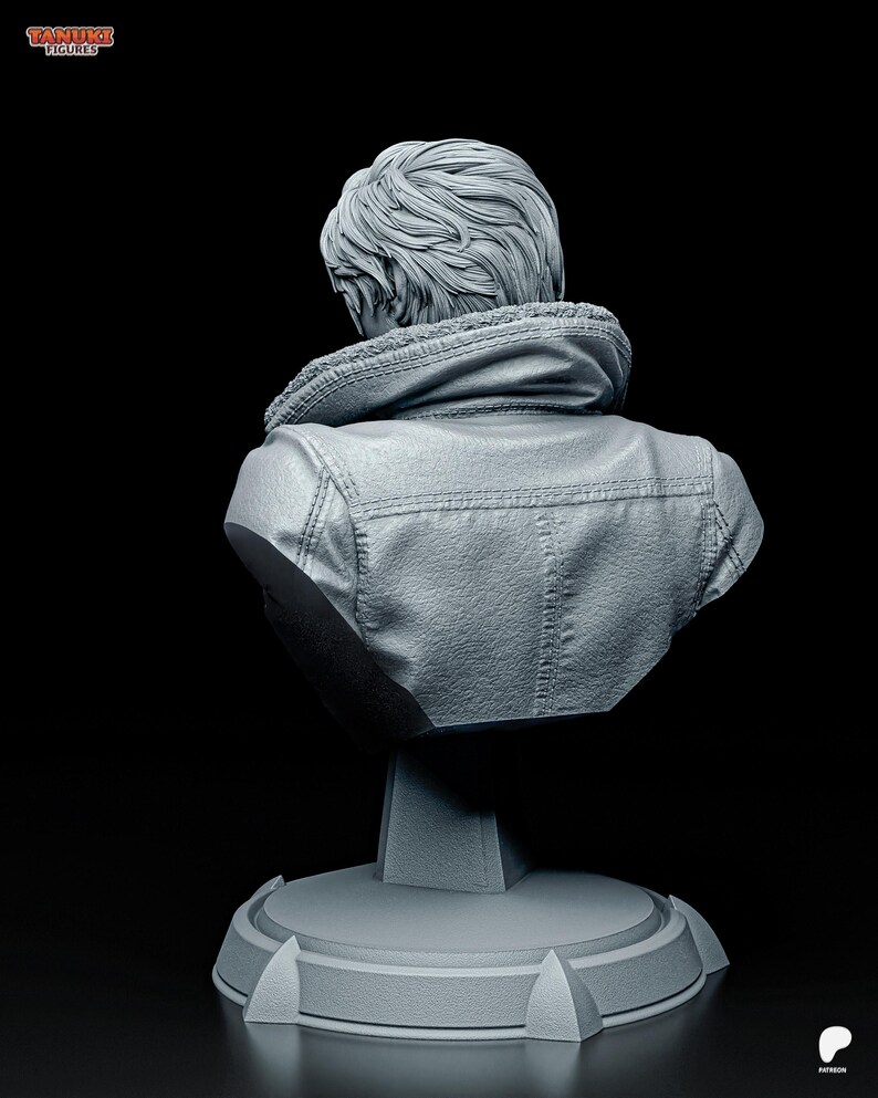 Leon S. Kennedy — Resident Evil | 1/8 1/6 Scale Resin Figure | Unpainted or Hand-Painted | 3D Printed Fan Art | Collector Gift image 7