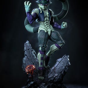 Meruem Hunter x Hunter Resin Figure – 1/8 1/6 Scale 3D Printed Statue | Collector Gift image 1