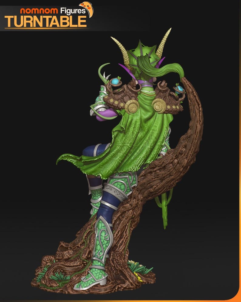 Ysera World of Warcraft Resin Figur - 3D Gedruckte Fan Art Statue 1/8 1/6 | Sammler Geschenk Bild 4