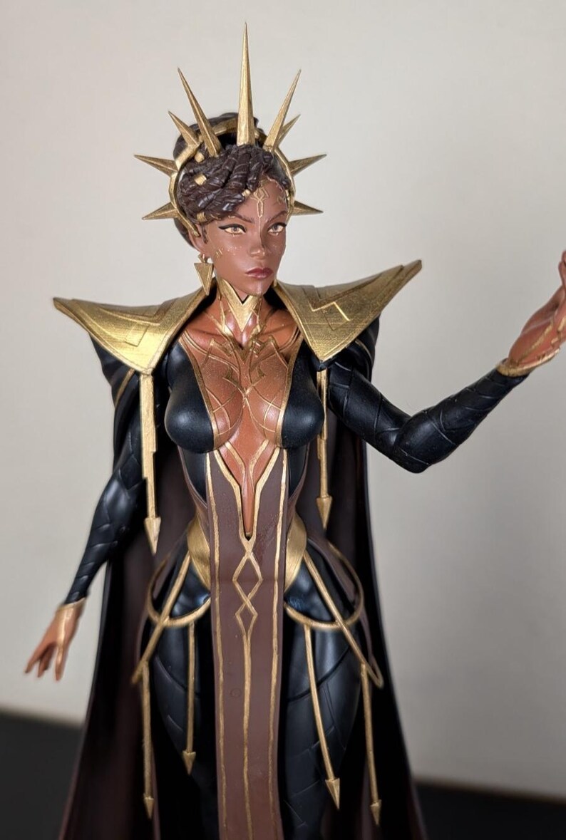 Figurine en résine de Mel Medarda – Statue de fan art des arcanes de League of Legends (échelle 1/8 1/6) | Cadeau de collection image 4