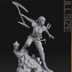 Sciel Clair Obscur Expedition 33 Resin Figure – 1/8 1/6 Scale Fan Art Statue | Collector Gift image 10