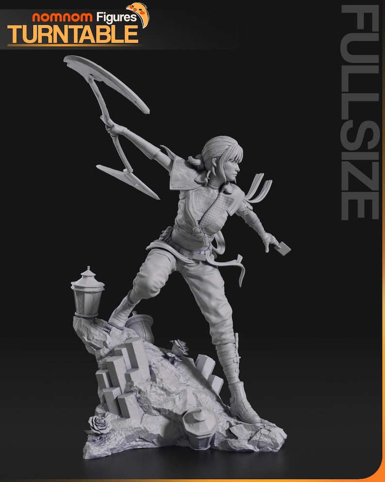 Sciel Clair Obscur Expedition 33 Resin Figure – 1/8 1/6 Scale Fan Art Statue | Collector Gift image 10