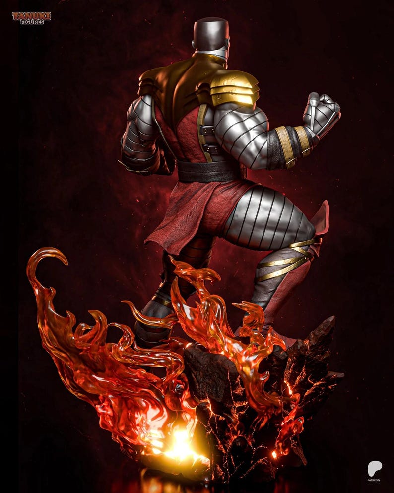 Colossus — Marvel / Figura de resina a escala 1/8 y 1/6 / Arte de fan impreso en 3D / Kit de garaje sin pintar / Estatua de coleccionista / Regalo de coleccionista imagen 5