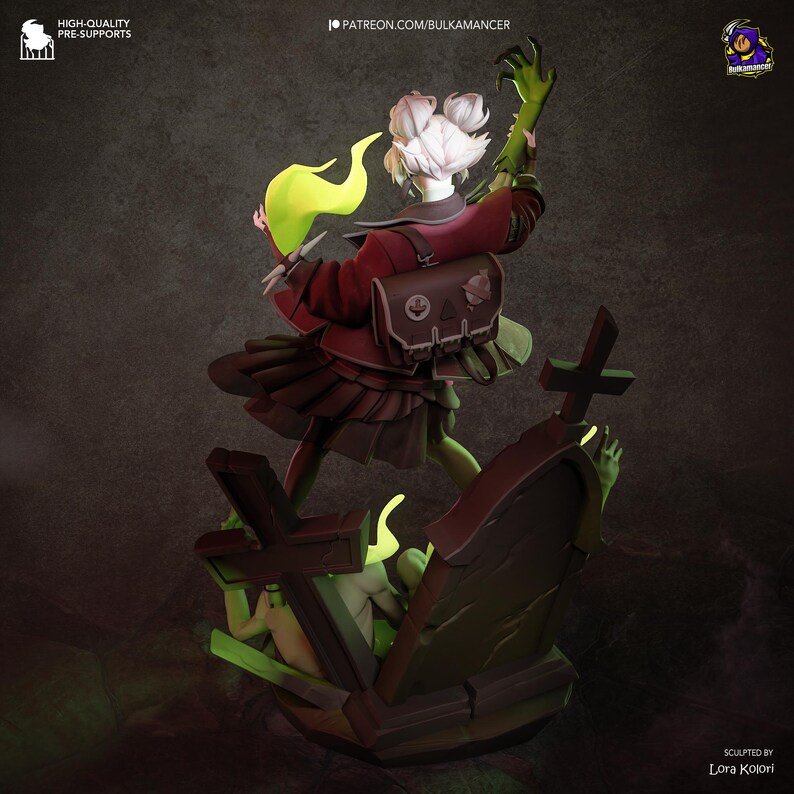 Graves Ver. B — League of Legends | 1/8 1/6 Scale Resin Figure | Unpainted or Hand-Painted | 3D Printed Fan Art | Collector Gift image 8