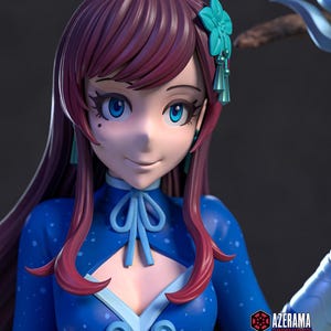 Aoi Haruka Original Character | 1/8 1/6 Scale Resin Figure | Unpainted or Hand-Painted | 3D Printed Fan Art | Collector Gift image 2