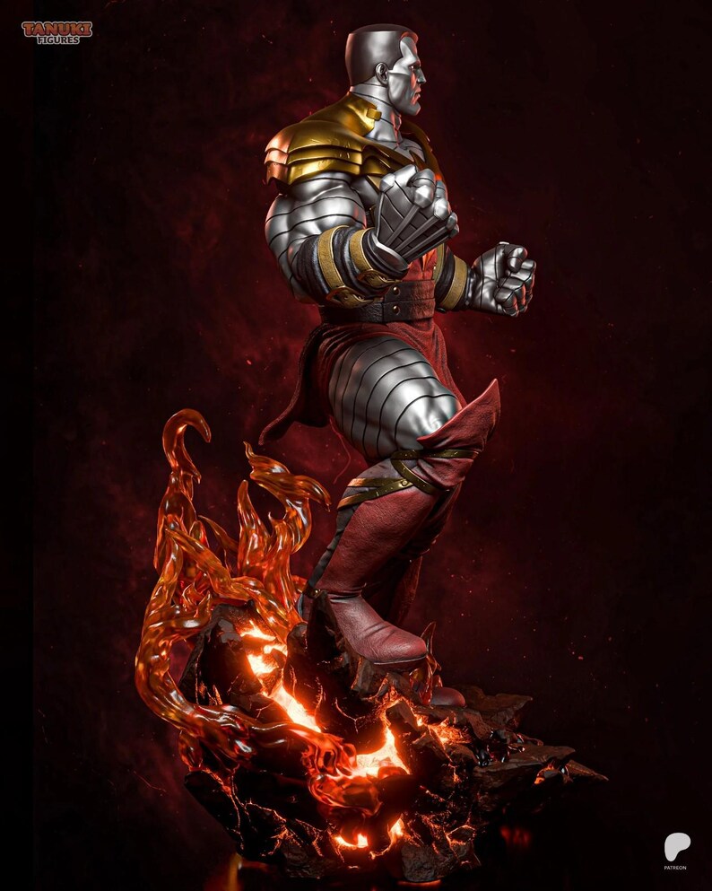 Colossus — Marvel / Figura de resina a escala 1/8 y 1/6 / Arte de fan impreso en 3D / Kit de garaje sin pintar / Estatua de coleccionista / Regalo de coleccionista imagen 4