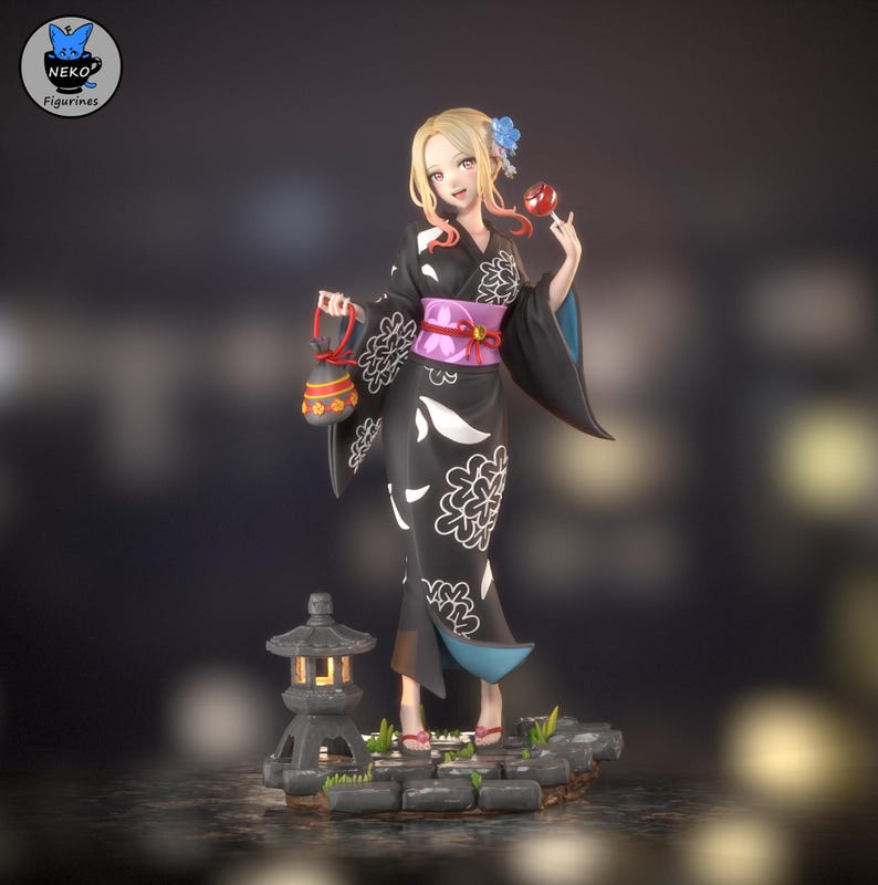 Marin Kitagawa My Dress-Up Darling Resin Figure – 1/8 1/6 Scale Fan Art Statue | Collector Gift image 4