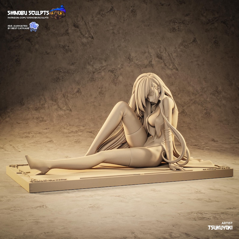 Shinobu Kocho Demon Slayer Resin Figure – 1/8 1/6 Scale 3D Printed Fan Art Statue | Collector Gift image 4