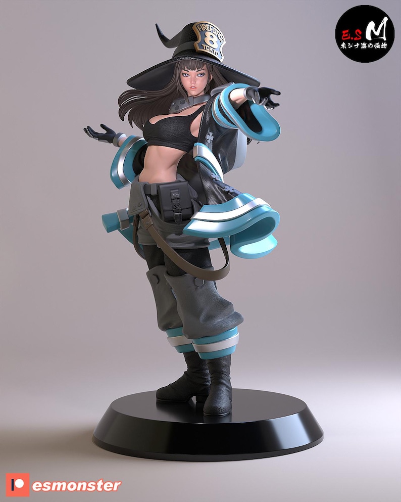 Maki Zenin Jujutsu Kaisen Harzfigur - 1/8 1/6 3D gedruckte Statue | Sammler Geschenk Bild 1