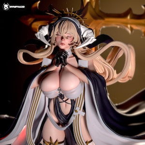 Implacable Azur Lane — Azur Lane | 1/8 1/6 Scale Resin Figure | Unpainted or Hand-Painted | 3D Printed Fan Art | Collector Gift image 2