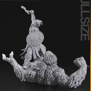 Skyrim Dragonborn Resin Figure – 1/8 1/6 Scale 3D Printed Fan Art Statue | Collector Gift image 9