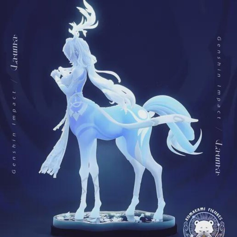 Lauma Deer Form — Genshin Impact | 1/8 1/6 Scale Resin Figure | Unpainted or Hand-Painted | 3D Printed Fan Art | Collector Gift image 7