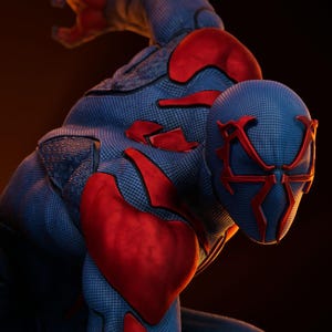 Spider-Man — Marvel Comics | 1/8 1/6 Scale Resin Figure | 3D Printed Fan Art | Unpainted Garage Kit | Collector Statue | Collector Gift bild 3