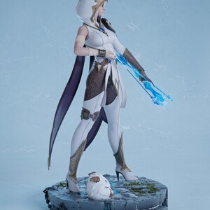 Ashe — League of Legends | 1/8 bis 1/6 Harz Figur | Unbemalt oder Handbemalt | 3D gedruckte Fan Art | Sammler Geschenk Bild 7
