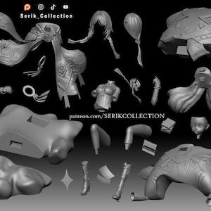 Citlali — Genshin Impact | 1/8 1/6 Scale Resin Figure | Unpainted or Hand-Painted | 3D Printed Fan Art | Collector Gift image 3
