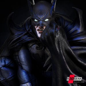 Batman — DC Comics | 1/8 1/6 Scale Resin Figure | Unpainted or Hand-Painted | 3D Printed Fan Art | Collector Gift image 1