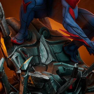 Spider-Man — Marvel Comics | 1/8 1/6 Scale Resin Figure | 3D Printed Fan Art | Unpainted Garage Kit | Collector Statue | Collector Gift bild 4