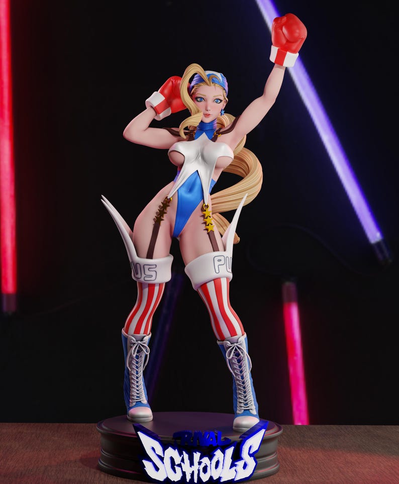 Tifany Lords Rivel School Resin Figure – 1/8 1/6 Scale 3D Printed Fan Art | Collector Gift 画像 2