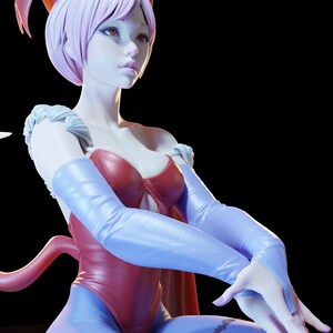 Lilith Borderlands Resin Figure – 1/8 1/6 Scale 3D Printed Fan Art Statue | Collector Gift image 7