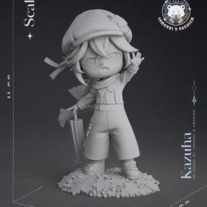 MysticRealms Bundle — Mixed (Kumakami) | 1/8 1/6 Scale Resin Figure | Unpainted or Hand-Painted | 3D Printed Fan Art | Collector Gift zdjęcie 7