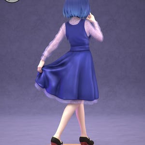Akane Kurokawa Oshi No Ko Resin Figure – 1/8 1/6 Scale 3D Printed Fan Art Statue | Collector Gift image 4