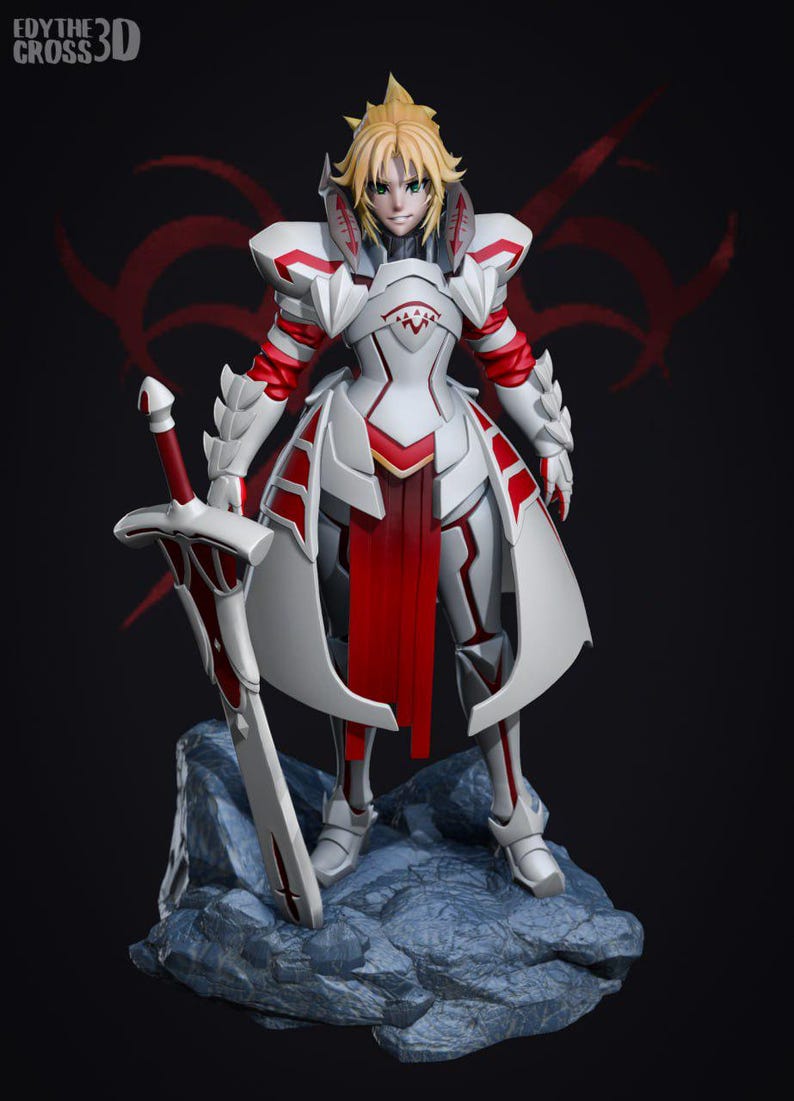 Albedo — Overlord | 1/8 1/6 Scale Resin Figure | Unpainted or Hand-Painted | 3D Printed Fan Art | Collector Gift image 3