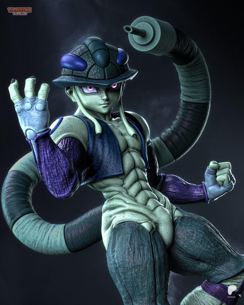 Meruem Hunter x Hunter Resin Figure – 1/8 1/6 Scale 3D Printed Statue | Collector Gift image 4