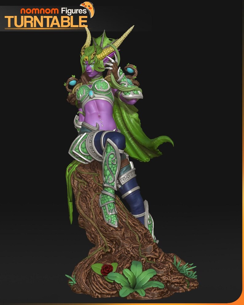 Ysera World of Warcraft Resin Figur - 3D Gedruckte Fan Art Statue 1/8 1/6 | Sammler Geschenk Bild 3