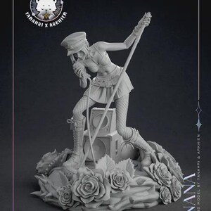Nana Osaki — NANA | 1/8 1/6 Scale Resin Figure | Unpainted or Hand-Painted | 3D Printed Fan Art | Collector Gift bild 2