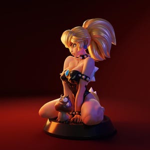 Bowsette Super Mario Resin Figure – 1/8 1/6 Scale 3D Printed Fan Art Statue | Collector Gift image 8