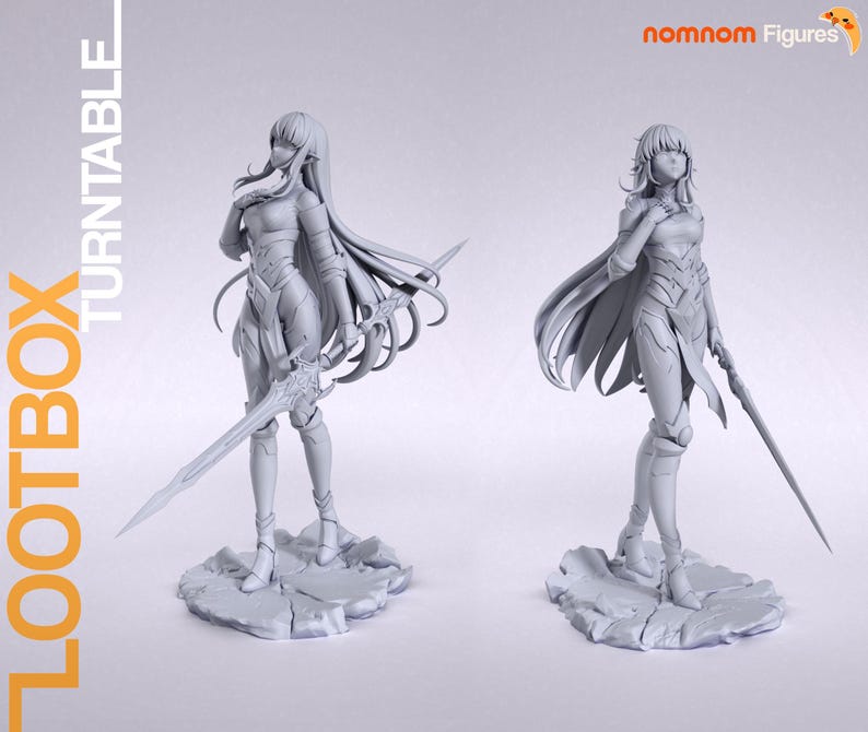 Esil Radiru Solo Leveling Resin Figure – 1/8 1/6 Scale 3D Printed Fan Art Statue | Collector Gift image 3