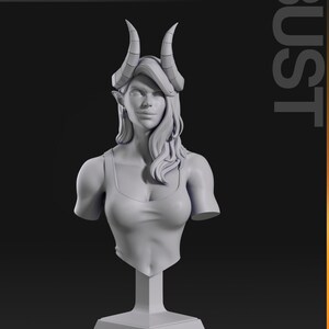 Malevola Dispatch Resin Figure – 1/8 1/6 Scale 3D Printed Fan Art Statue | Collector Gift image 3