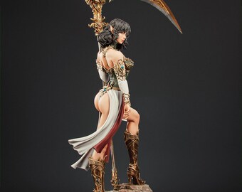 Luneth Sculpt | 1/8 1/6 Scale Resin Figure | Unpainted or Hand-Painted | 3D Printed Fan Art | Collector Gift