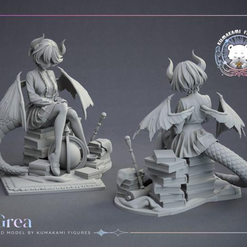 Grea — Granblue Fantasy | 1/8 1/6 Scale Resin Figure | Unpainted or Hand-Painted | 3D Printed Fan Art | Collector Gift image 7