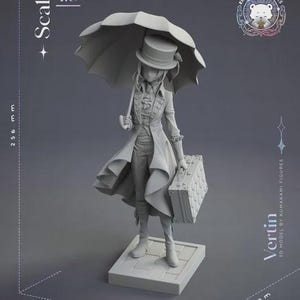 Vertin — Reverse: 1999 | 1/8 1/6 Scale Resin Figure | Unpainted or Hand-Painted | 3D Printed Fan Art | Collector Gift image 10