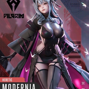 Modernia — NIKKE: Goddess of Victory | 1/8 1/6 Scale Resin Figure | Unpainted or Hand-Painted | 3D Printed Fan Art | Collector Gift image 1