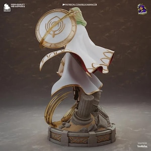 Saint Seiros Fire Emblem Resin Figure – 1/8 1/6 Scale 3D Printed Fan Art Statue | Collector Gift image 4