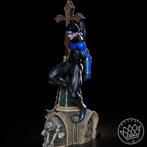 Nightwing DC Comics Resinfigur, Maßstab 1:8/1:6, unbemalter Bausatz oder handbemalt, 3D-gedrucktes Sammlerstück Bild 9