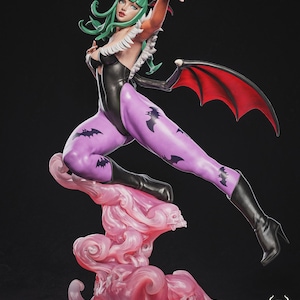 Morrigan — Darkstalkers | 1/8 1/6 Scale Resin Figure | Unpainted or Hand-Painted | 3D Printed Fan Art | Collector Gift image 9